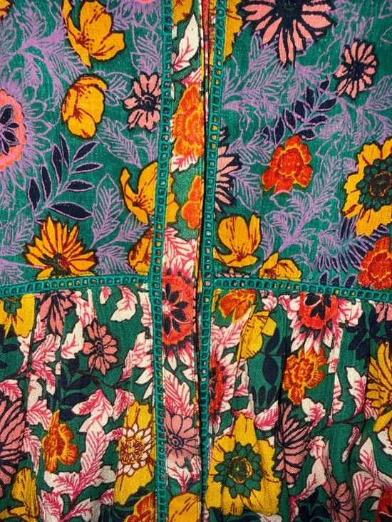 Akemi + Kin By Anthropologie Boho Floral Tunic or Dress - Picture 4 of 8